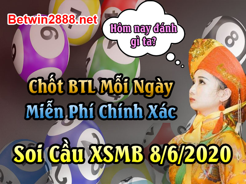 Soi Cầu Xổ số Miền Bắc 8/6/2020 Thứ 2 – Dự Đoán XSMB 08-06-2020