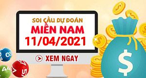 Soi cầu XSMN 11-04 - Dự đoán xổ số Miền Nam ngày 11/04/2021