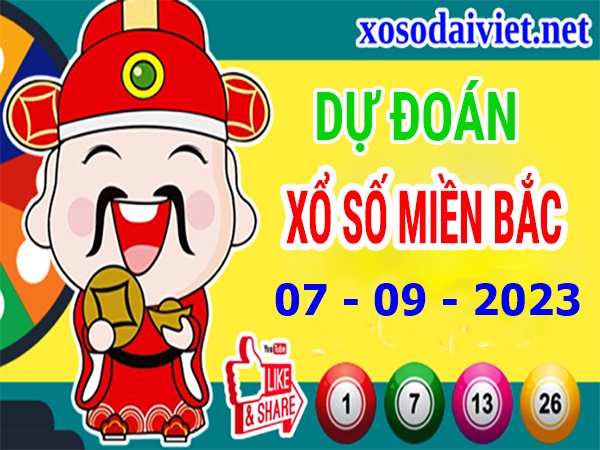 DỰ ĐOÁN XSMB NGÀY 7/9/2023 THỐNG KÊ MIỀN BẮC THỨ 5 HÔM NAY