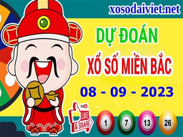 DỰ ĐOÁN XSMB NGÀY 8/9/2023 THỐNG KÊ MIỀN BẮC THỨ 6 HÔM NAY