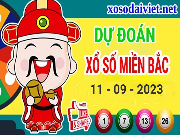 Dự đoán XSMB 11/9/2023 thống kê xổ số miền Bắc thứ 2 hôm nay