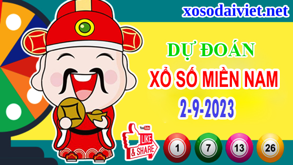 Dự đoán XSMN 2/9/2023 – Thống kê lô VIP xổ số miền Nam thứ 7 hôm nay