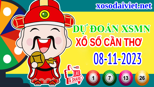 Dự đoán XSCT ngày 08/11/2023 – Thống kê kết quả xổ số Cần Thơ thứ 4