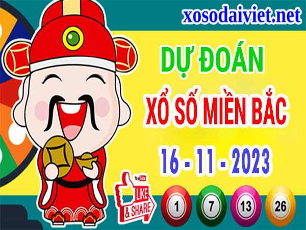 Dự đoán XSMB 16/11/2023 thống kê xổ số miền Bắc thứ 5 hôm nay