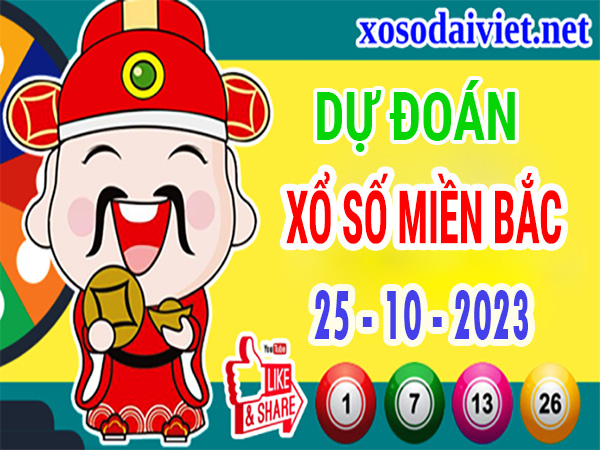 Dự đoán XSMB 25/10/2023 thống kê xổ số miền Bắc thứ 4 hôm nay