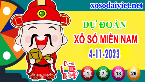 Dự đoán XSMN 4/11/2023 – Thống kê lô VIP xổ số miền Nam thứ 7 hôm nay