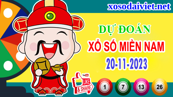 Dự đoán XSMN 20/11/2023 – Thống kê lô VIP xổ số miền Nam thứ 2 hôm nay