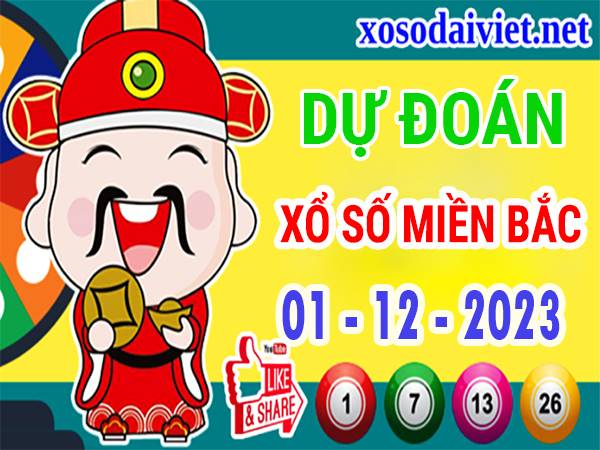 Dự đoán XSMB 1/12/2023 thống kê xổ số miền Bắc thứ 6 hôm nay