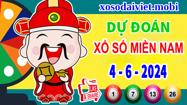 Dự đoán XSMN 4/6/2024 – Thống kê lô VIP xổ số miền Nam thứ 3 hôm nay