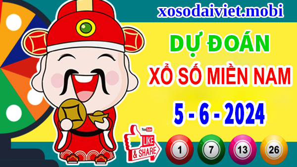 Dự đoán XSMN 5/6/2024 – Thống kê lô VIP xổ số miền Nam thứ 4 hôm nay